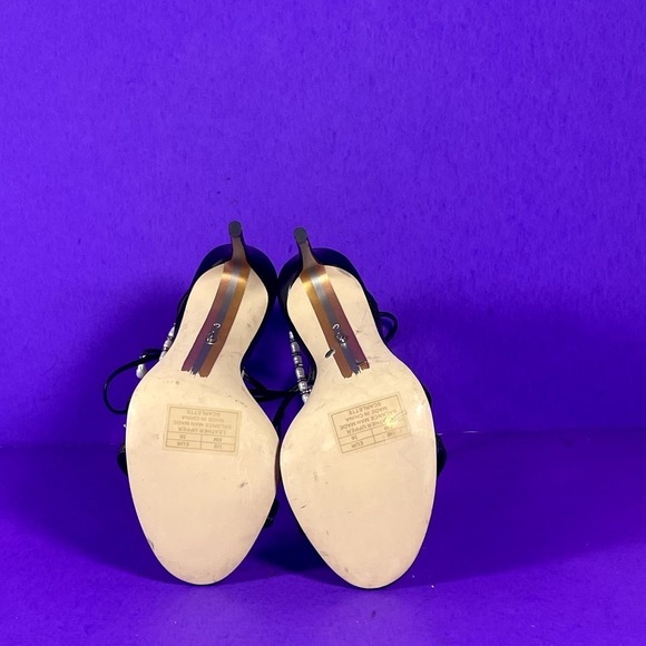 Sam Edelman Women's Black Leather Scarlette Strappy Sandal Shoe Size 6-NEW - Picture 7 of 8